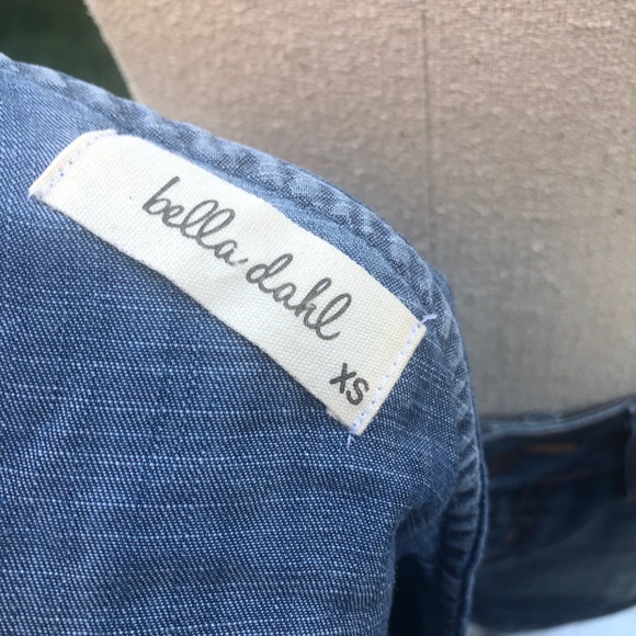 Bella Dahl Off The Shoulder Denim Blouse - Picture 7 of 7